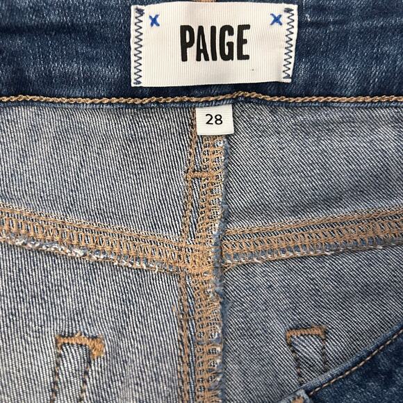 PAIGE Hoxton Slim High-Rise Jeans, Sz 28 - Picture 8 of 11